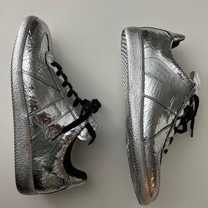 Maison Margiela silver broken mirror Replica sneakers in near perfect condition.